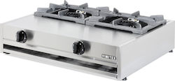 Vimitex 302A-S Εστία Υγραερίου Διπλή Vimitex 302A-S Εστία Υγραερίου Διπλή