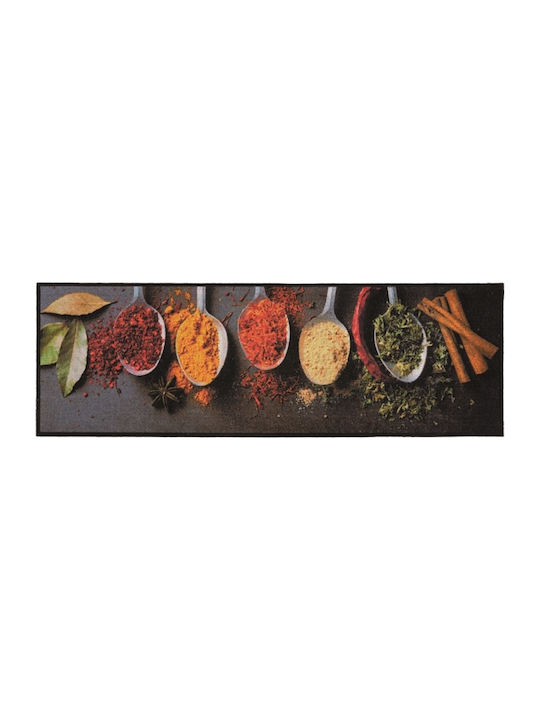 Sdim Cooking with Herbs Kitchen Anti-Slip Mat Runner Multicolour 50x150cm