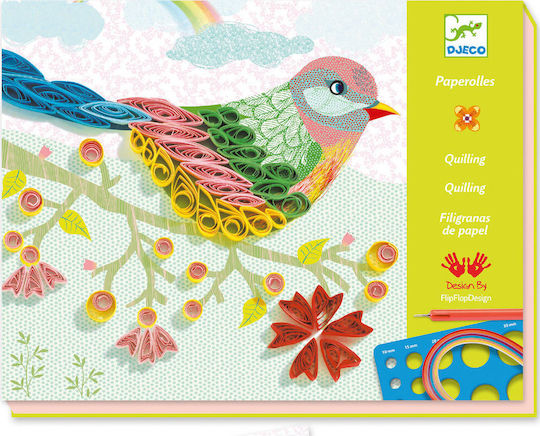 Djeco Children's Craft Quilling Seasons for Children 8+ Years