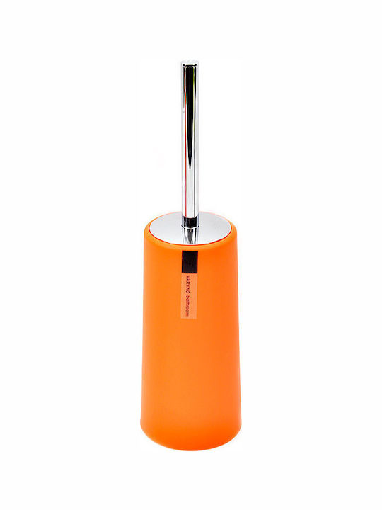 Fylliana Plastic Toilet Brush Orange