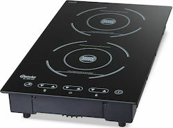 Bartscher IK 30S-EB Tabletop Inductive Commercial Electric Burner with 2 Hearths 3kW 29x51x83cm 105936S