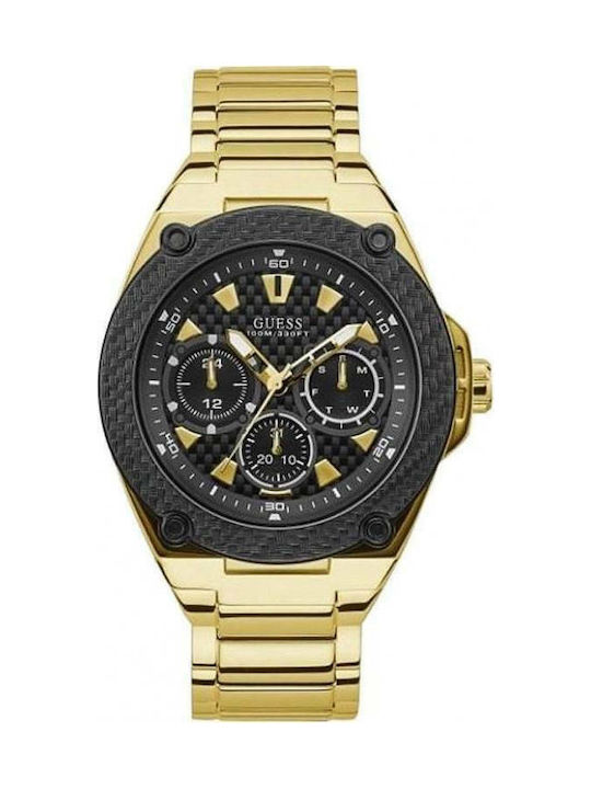 Guess Uhr Batterie mit Gold Metallarmband W1305G2