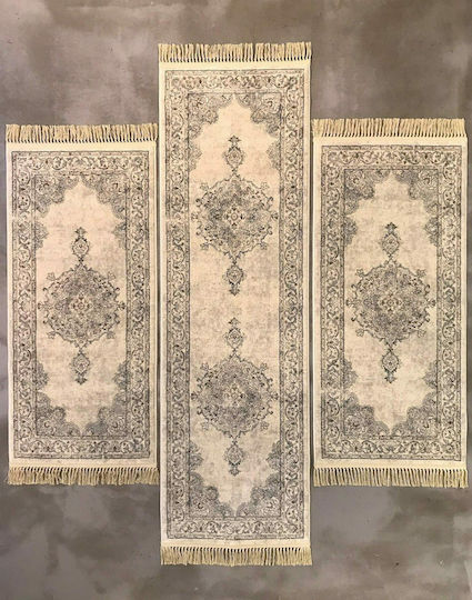 Ragolle Σετ Χαλιά Κρεβατοκάμαρας Da Vinci Μπεζ 57174-6666 3τμχ