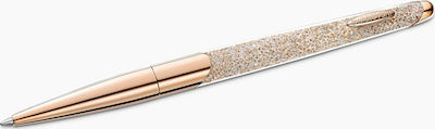 Swarovski Crystalline Nova Pen Ballpoint with Black Ink Gold Rose-Gold