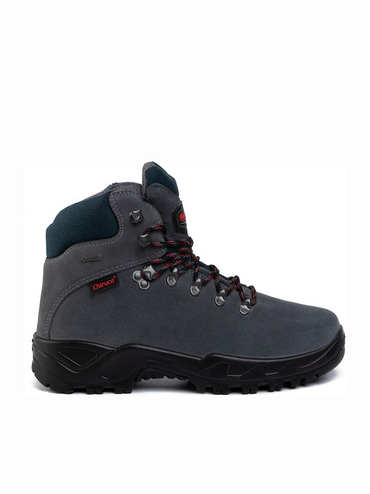 Chiruca Xacobeo 05 Gore-Tex Ανδρικά Ορειβατικά Μποτάκια Αδιάβροχα Γκρι