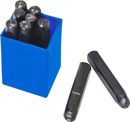 Donges Χτυπητοί Αριθμοί 5mm 30-535005-0 Χτυπητά Γράμματα Σετ Εργαλεία Χειρός 9τμχ