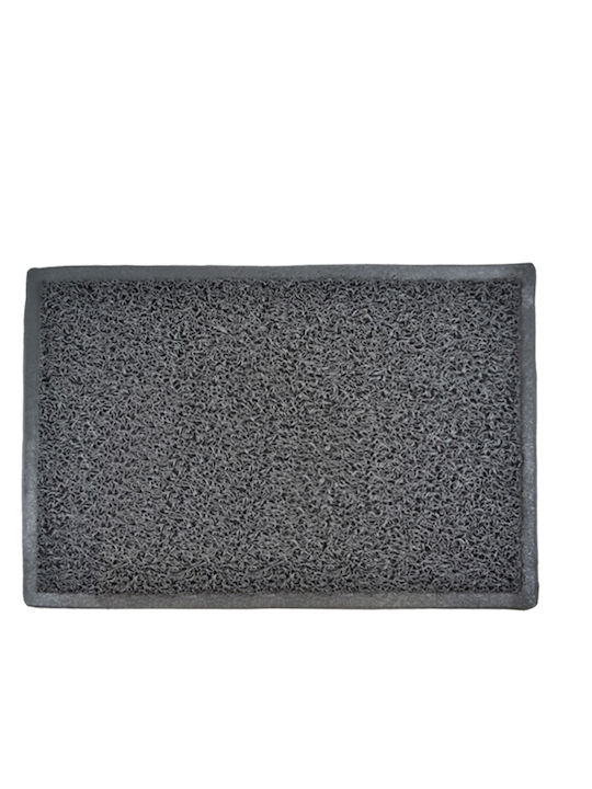 Sidirela Non-Slip Doormat Αράχνη Γκρι 40x60εκ.