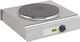 Neumarker Single Hot Plate 300 Electric Cooktop 2.5kW 45x45x15cm