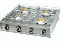 Panaritis LPG Cooktop Quadruple 44kW 80x85x22cm