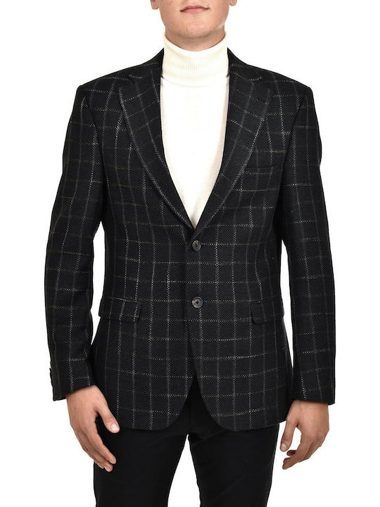 Blue Bizzaro Blazer Checked-Blue (923242.107752-005)