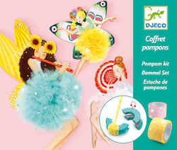 Djeco Kids' Craft Κατασκευή Κρεμαστά Πομ-Πομ Νεράιδες