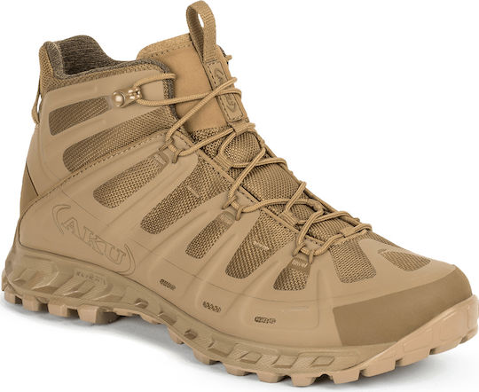 Aku Military Half Boots Selvatica Tactical Mid GTX with membrane Gore-Tex Suede Brown