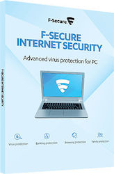F-Secure Internet Security 2020 για 3 Συσκευές και 1 Έτος Χρήσης (Ηλεκτρονική Άδεια)