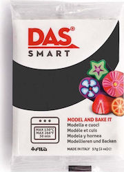 DAS Smart Πολυμερικός Πηλός Μαύρος 57gr