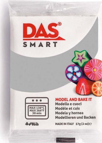 DAS Smart Polymer Clay Gray 57gr 321029