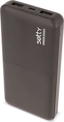 Setty SPB10B 10000mAh Μαύρο