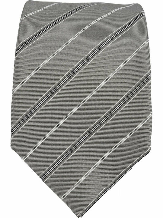 Hugo Boss Men's Tie Silk Printed In Gray Colour