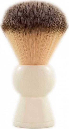 RazoRock Plissoft Keyhole Πινέλο Ξυρίσματος Λευκό με Συνθετική Τρίχα 22mm