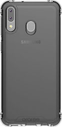 Samsung Umschlag Rückseite Silikon Schwarz (Galaxy M20) GP-M205KDFPAWB