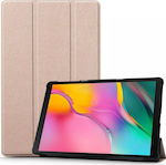 Magnetic 3-fold Flip Cover Piele artificială Rose Gold (Galaxy Tab A 10.1 2019)