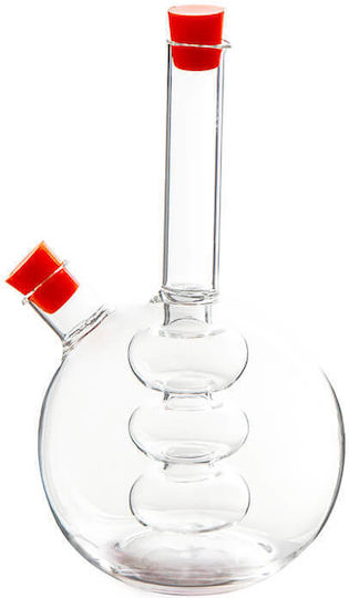 Luigi Ferrero FR-6044 Oil Can Glass with Orange Cap