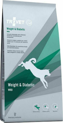 Trovet Weight & Diabetic 3kg Dry Food Diet for Adult Dogs with Poultry