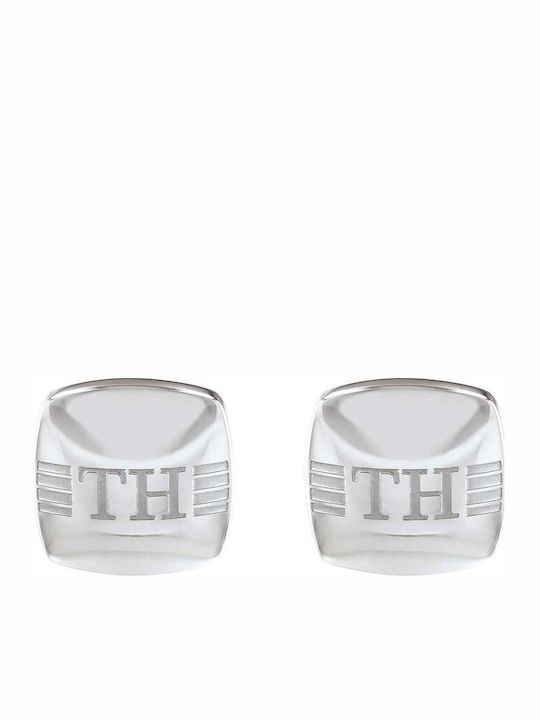 Tommy Hilfiger Cufflink from Steel In Silver Colour