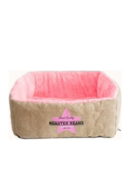 Ferribiella Padded Cubotto Poof Dog Bed Pink 40x40cm. T1014-RA