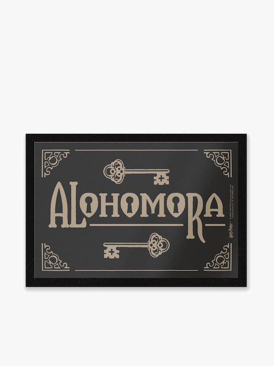 Decorsome Πατάκι Εισόδου από Κοκοφοίνικα Harry Potter - Alohomora Μαύρο 40x60εκ.
