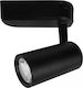 Elvhx Single LED Cool White Spot in Black Color