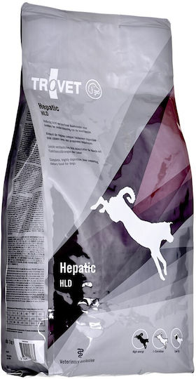 Trovet Hepatic 3kg Trockenfutter ohne Gluten für erwachsene Hunde mit Geflügel