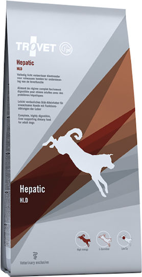 Hepatic 3kg Dry Food Gluten-Free for Adult Dogs with Poultry