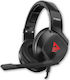 Savio Over Ear Gaming-Headset mit 3,5 mm / USB Verbindung Rote