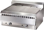 Vrettos Artemis 2 Eco Grill LPG Wasser 21kW mit Abmessungen 82x69x34cm