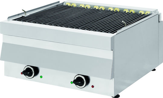 North Chios62 CHIOS62 Electric Commercial Water Grill 7.56kW 60x60x30cm CHIOS62