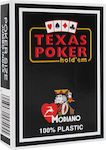 Modiano Texas Poker 2 Jumbo Pachet de cărți Plastică pentru Poker