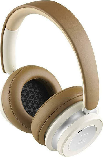 Dali iO-4 Wireless / Wired On Ear Headphones with 60 hours of Operation Brown / White