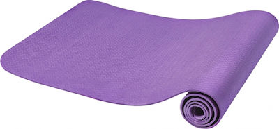 Optimum Στρώμα Γυμναστικής Yoga/Pilates Μωβ (183x61x0.6cm)