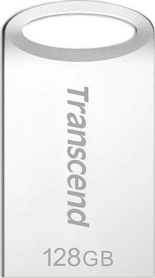 Transcend JetFlash 710 128GB USB 3.1 Stick Silver