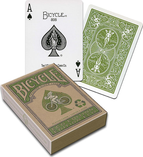 Bicycle Eco Edition Standard Index Paper Card Deck Green