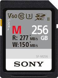 Sony M Series SDXC 256GB Clasa 10 U3 V60 UHS-II