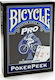 Bicycle Poker Peek Pro Pachet de cărți Plastifi...
