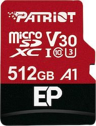 Patriot EP microSDXC 512GB Clasa 10 U3 V30 A1 UHS-I