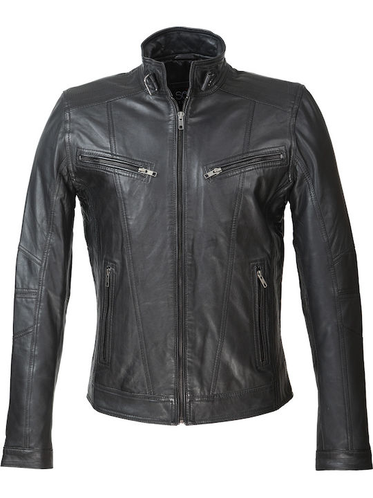 Lederjacke SETTE COPEN Schwarz