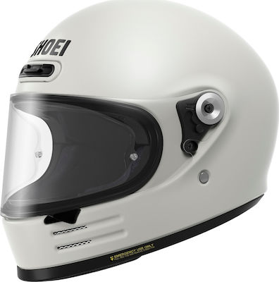 Shoei Glamster Full Face Helmet with Pinlock ECE 22.05 1165gr Off White