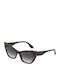 Dolce & Gabbana Women's Sunglasses with Multicolour Plastic Frame and Gray Gradient Lens DG4370 3229/8G