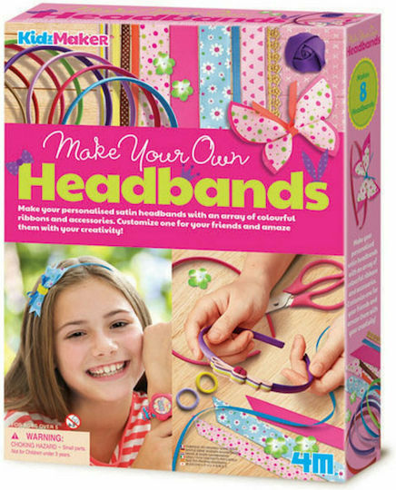 4M Jewelry Hairband Construction for Children 8+ Years