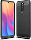 Hurtel Carbon Back Cover Μαύρο (Redmi 8)