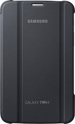 Samsung Flip Cover Δερματίνης Dark Grey (Galaxy Tab 3 7.0)