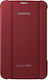 Samsung Flip Cover Δερματίνης Κόκκινο (Galaxy T...